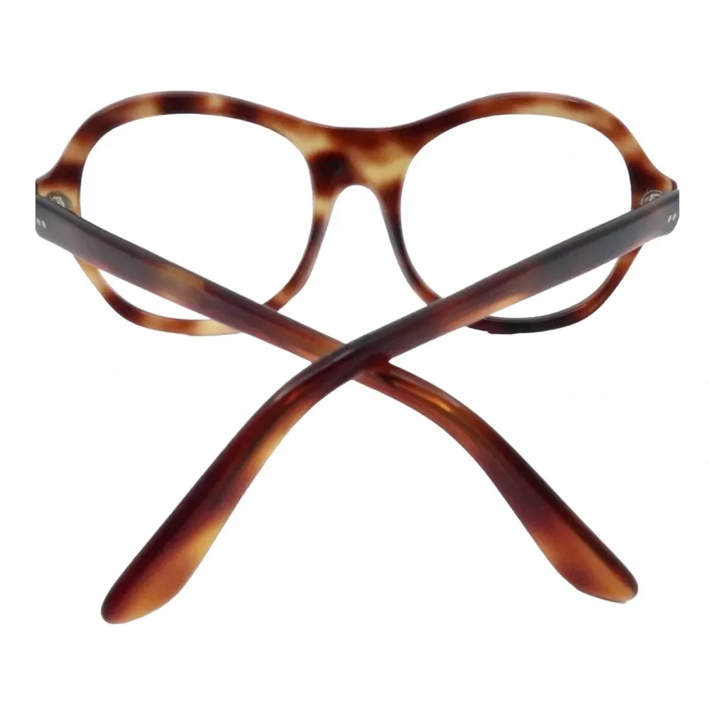 Vintage 1970s‎ Brown Tortoiseshell Eyeglasses Frames, Unisex, Deadstock/Unworn